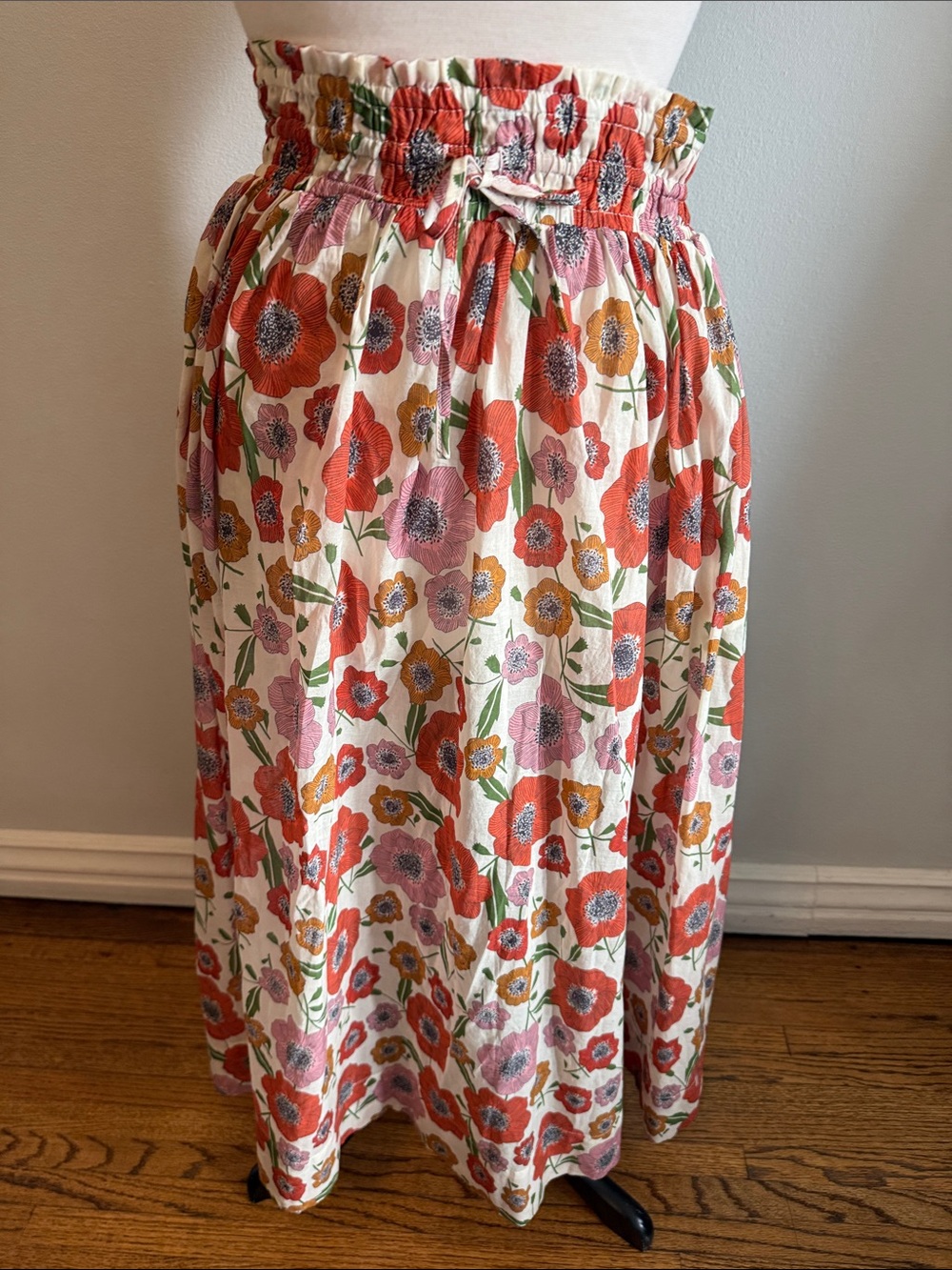 TROVATA Bianca Skirt in Poppy Costa